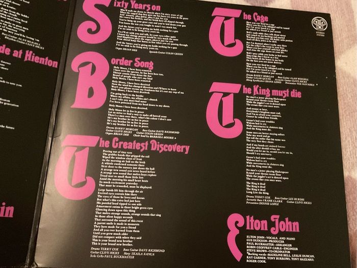 mint Elton John vinyl 2016 remastered