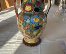 vintage Italian style urn-shaped vase