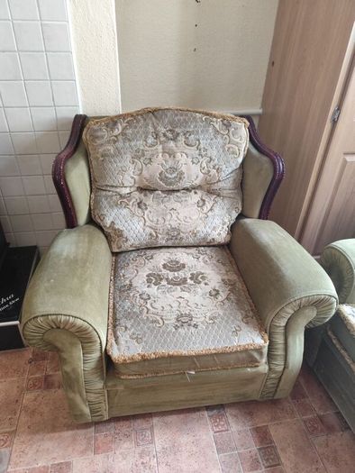 sofa + armchair
