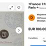 France Silver 1 franc Ceres 1999 Monnaie de Paris coin stamp cover Image 8