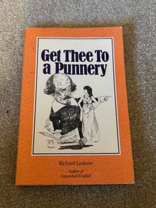 Get Thee To A Punnery Richard Lederer Paperback Wordplay Humor Book 1988