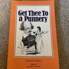 Get Thee To A Punnery Richard Lederer Paperback Wordplay Humor Book 1988