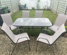 6 Seat Garden Furniture Set