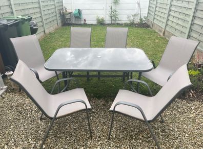 6 Seat Garden Furniture Set