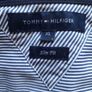 Tommy hilfigher long sleeve shirt size xl navy and white pin stripes Image 3