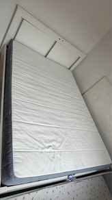 double bed and mattress