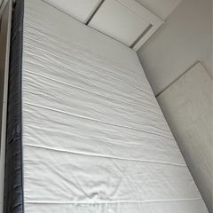 double bed and mattress