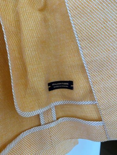 Massimo Dutti linen blend tailored blazer