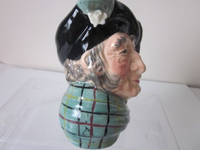 Kelsboro Ware England Hand Painted  Toby Jug Auld Mac
