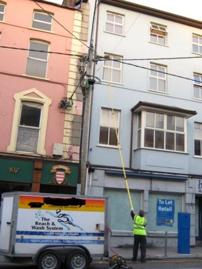 Window Cleaning Reach & Wash System