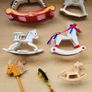 Dolls house nursery - Rocking horses or Hobby horse Image 2
