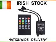 main image for ad LED RGB Strip Sound Music Sensor Controller