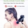 Massage Gun Deep Tissue Muscle Massager 6 Attachments LCD Control 20 Speeds Image 4