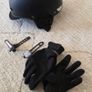 Helmet shimano gloves + accessories Image 2