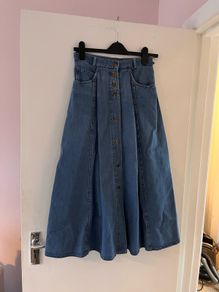 vintage midi skirt