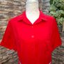 Vintage St Michael ruby red shirt dress Image 5