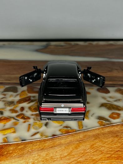 Black BMW E30 M3 1/36 Model