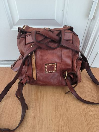 Campomaggi leather backpack