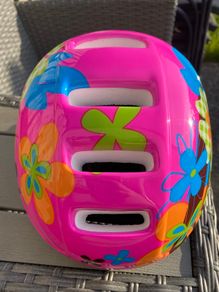 Kids floral helmet size xs (48cm - 52cm)