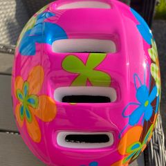 Kids floral helmet size xs (48cm - 52cm)