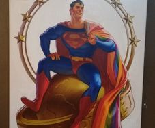 Superman Pride Flag Displate Poster