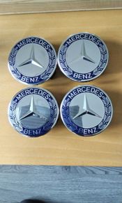 Brand New Mercedes Alloy Wheel Center Caps 75mm x4