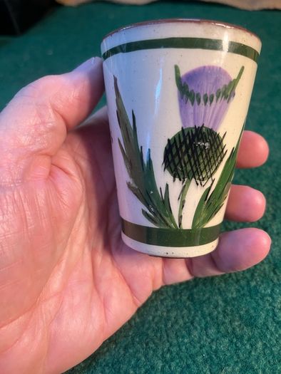 Devon Mottowear beaker 1960s