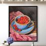 ,,Raspberry Delight,, oil painting on canvas Image 2