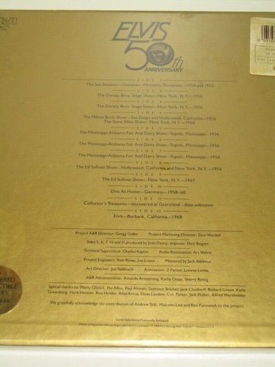 Elvis Presley - A Golden Celebration - 6LP Box Set (6 x Vinyl Original Box)