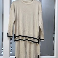 Knitted Co ord set, jumper & trousers
