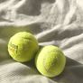 Pair of Tennis Balls (1x Wilson US Open + 1x Unbranded) Image 2