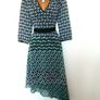 Karen Millen Geometric Asymmetric Dress - Multicolour Image 3