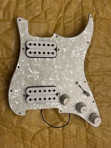 Seymour Duncan Full Shred humbucker pickups fender Stratocaster PICKGUARD SH-10 neck and SH TB 10 bridge set white accessories electric guitar parts