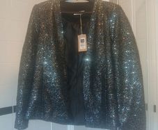 Gallery sequin blazer