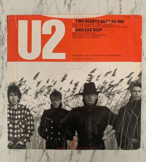 U2 - Two Hearts Beat as One - Original 1983 7" vinyl