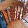Solid Pine Kitchen Chairs Image 6