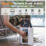 BRAND NEW 220V AC Outlet 120W Portable Power Station 98Wh 26400mAh Solar Generator Camping Outdoor Power Socket Battery Pack Image 2
