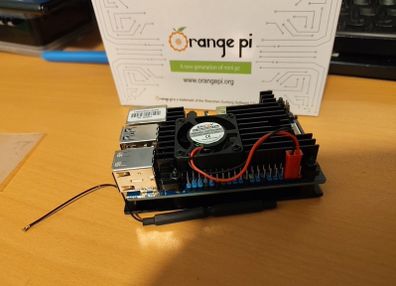 Orange pi 3B 8GB Ram | heatsync | Fan