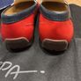 Ogetti by Carl Scarpa Red, Navy and White Loafers - Size 40 Image 7