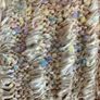 Vintage Blarney Woollen Mills Made in Ireland Novelty Yarn Cardigan Textured Tie Knit Image 3