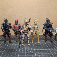 2007 Star Wars Republic Elite Forces Mandalorians Clone Troopers