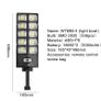 8000 Lumens Solar LED Light Outdoor Solar Lamp With Sensor Solar Garden Light Waterproof Sunlight Wall Yard Street Lamp Image 9