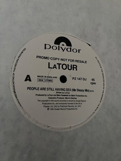 LaTour people are still having sex 12" vinyl