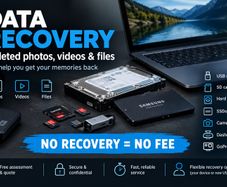 Data Recovery Service - Deleted Photos, Files, USB, SD Cards & HDDs
