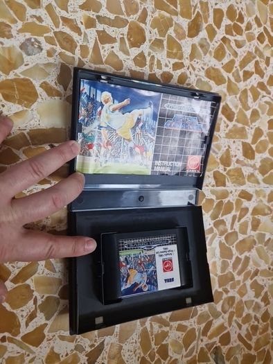 Europe Club Soccer Sega Mega Drive Arcade Retro games Original
