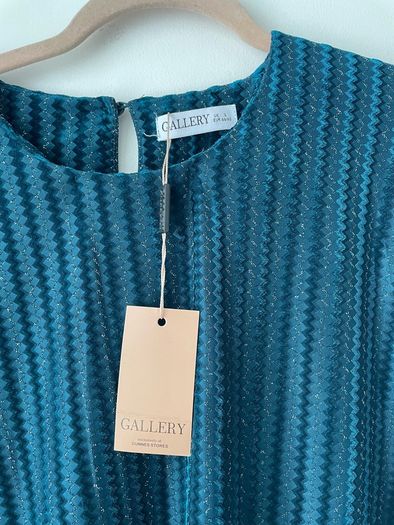 Gallery teal top size 16 - new