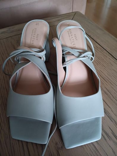 Next Signature Wrap Around Ankle Strap Sandal