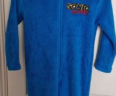 Sonic the Hedgehog kids onesie costume  6-8yrs