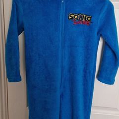 Sonic the Hedgehog kids onesie costume  6-8yrs