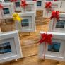 Malahide Castle, Dublin, STOCKING FILLER, mini framed print by artist Helen Mathews Image 2